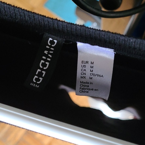 Sheer top w/ attached sweater - Picture 4 of 6